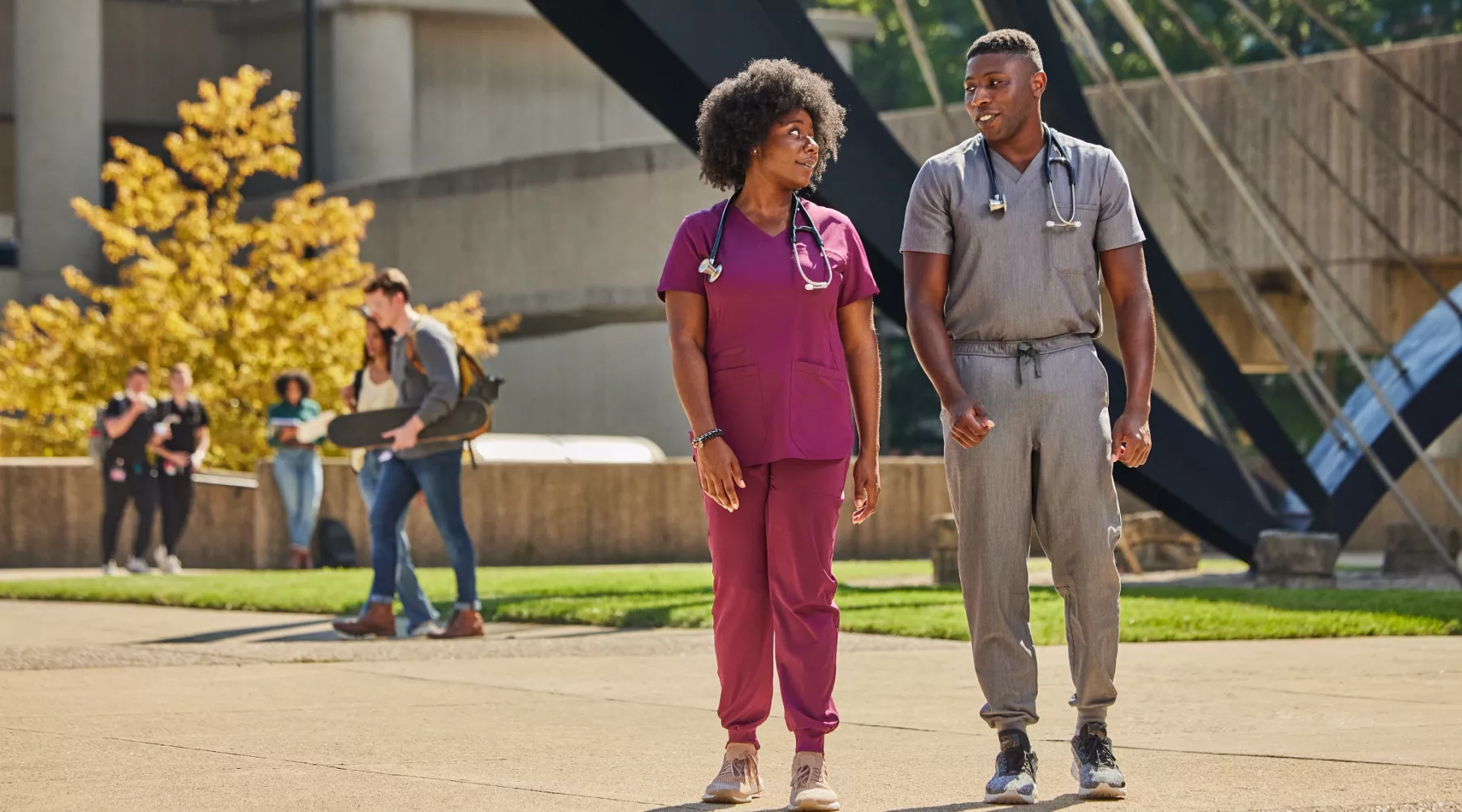 Karen Udoh (left) and Onu Udoh (right)