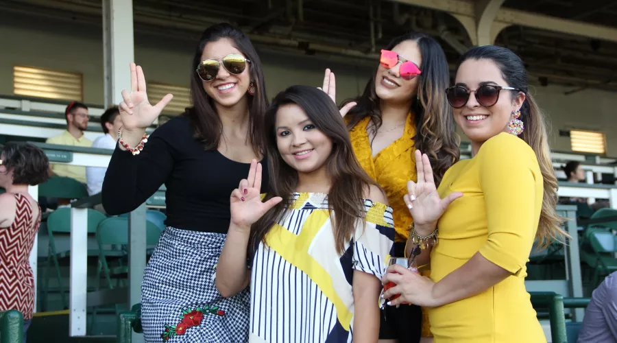 L's Up at Grad Day at the Downs