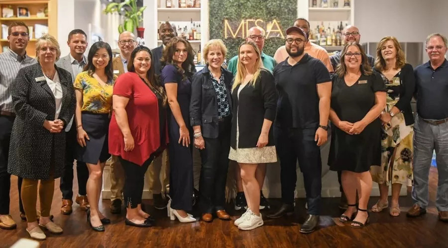 Cohort group photo including Kim Mallory, Kathey Gosser Zac Goldman
